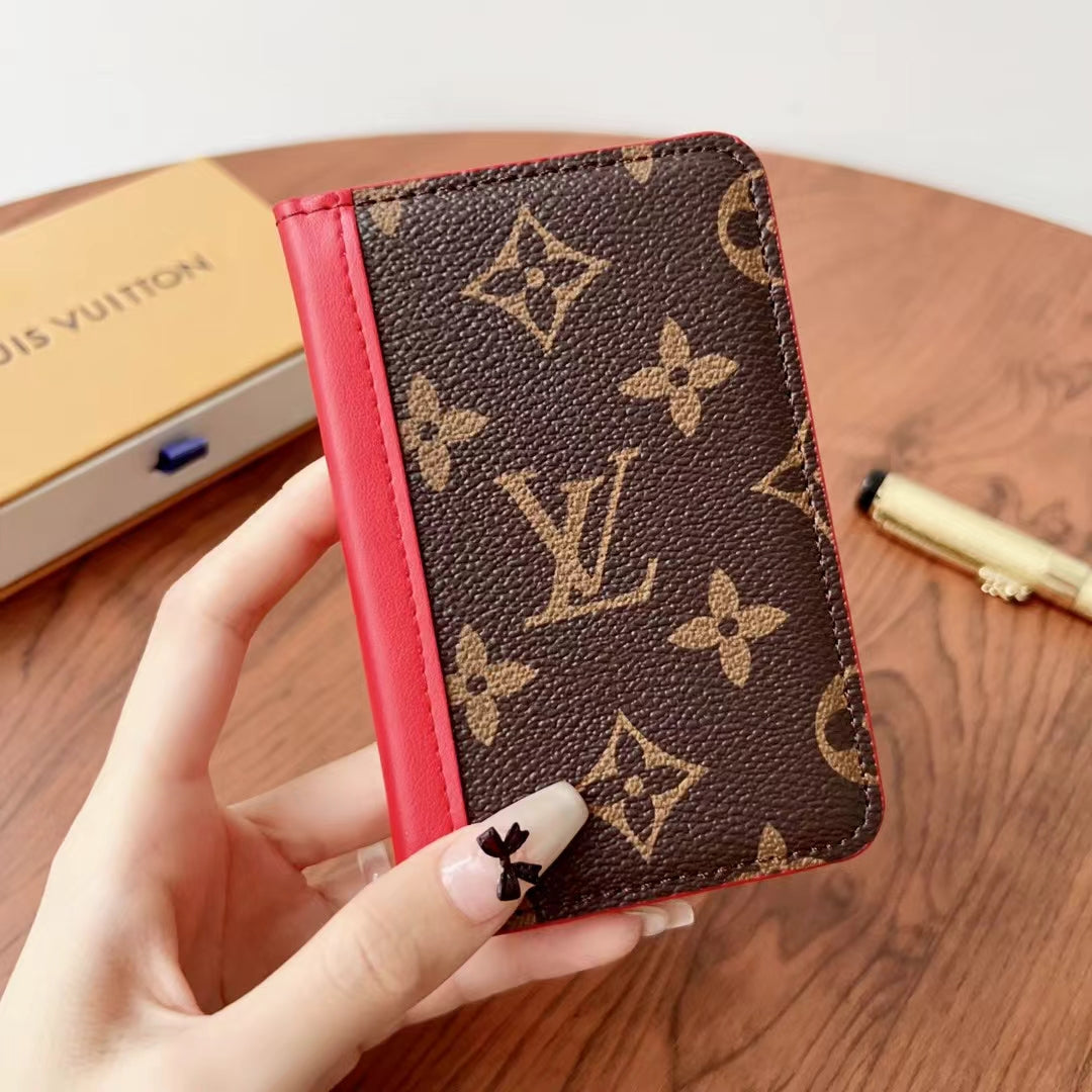Elegant Lou Checkered & Monogram Wallets
