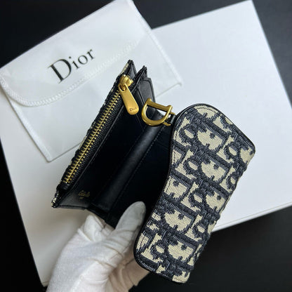 Classic Jacquard Mini Wallet