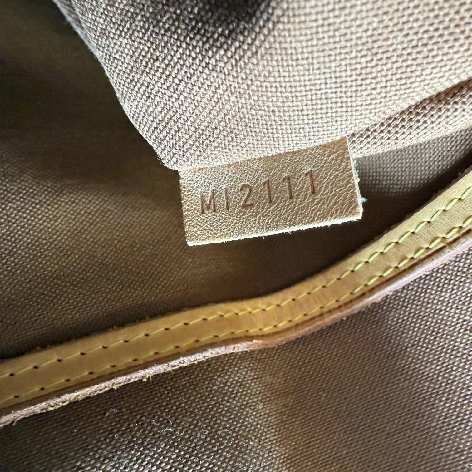 2011 Palermo GM Monogram Canvas Tote Bag Luxury Designer By Louis Vuitton, Size: Large