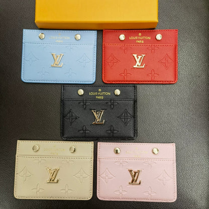 Lou Signature Slim Card Holder Wallet