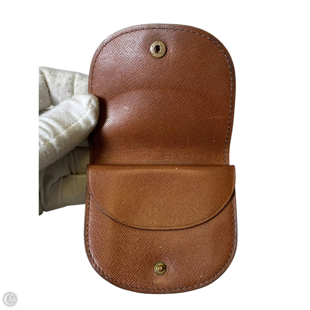 Coin Purse Luxury Designer By Louis Vuitton, Size: Small