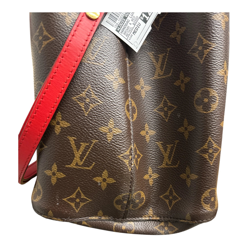 Handbag Luxury Designer By Louis Vuitton, Size: Medium