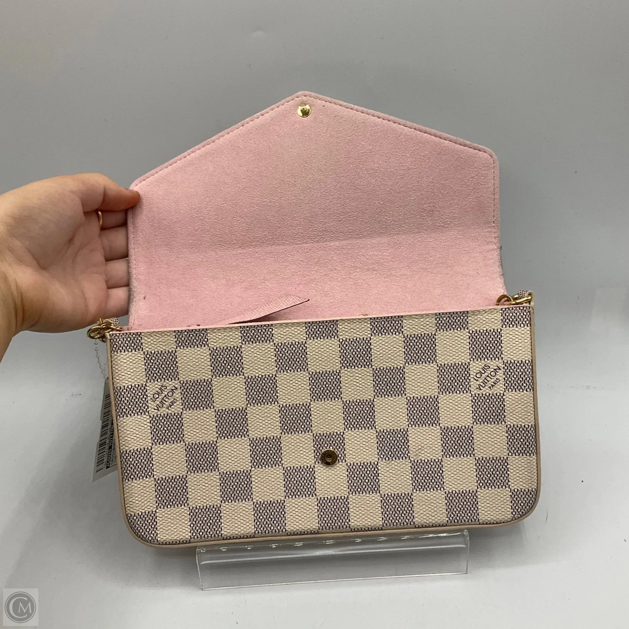 Crossbody Luxury Designer By Louis Vuitton, Size: Small