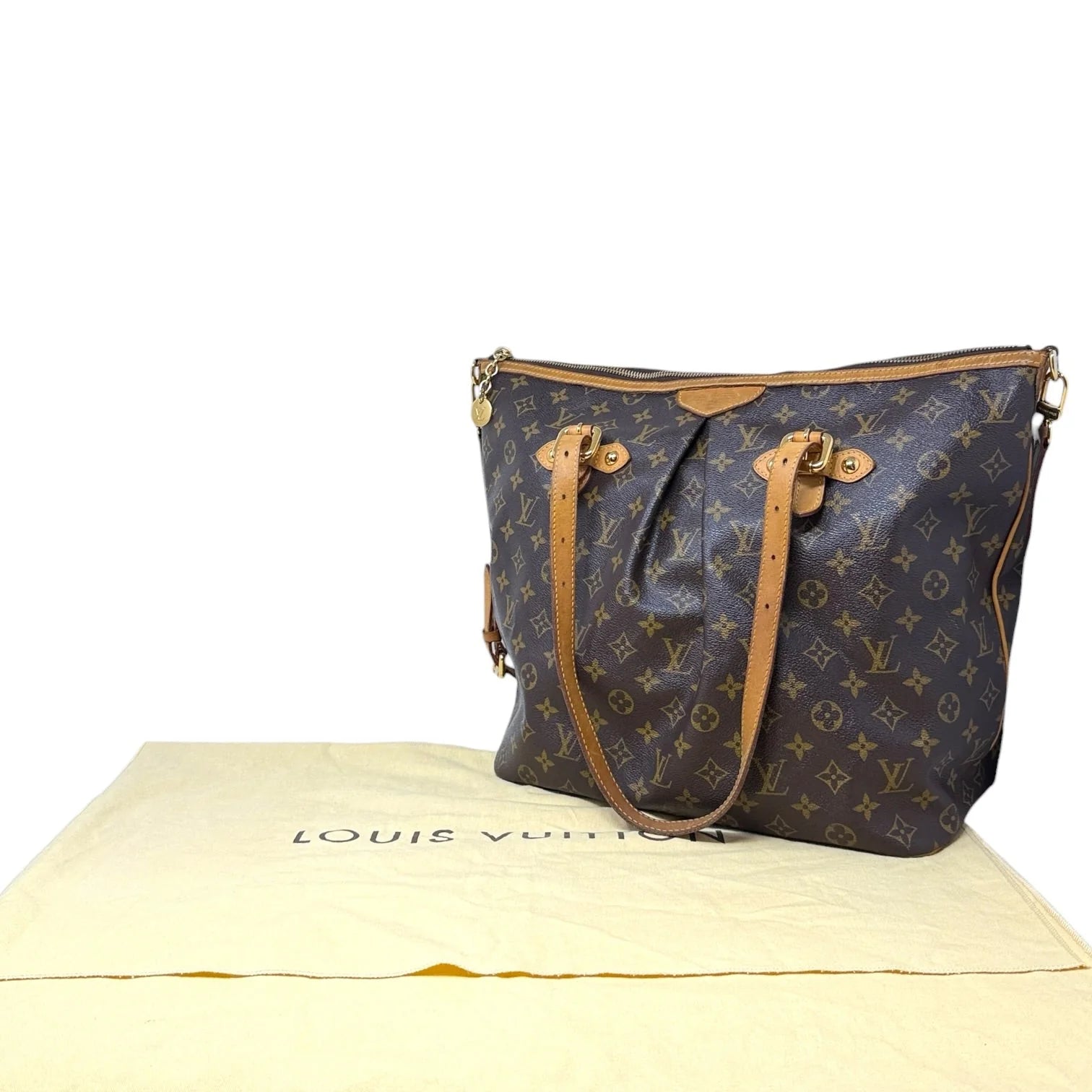 2011 Palermo GM Monogram Canvas Tote Bag Luxury Designer By Louis Vuitton, Size: Large