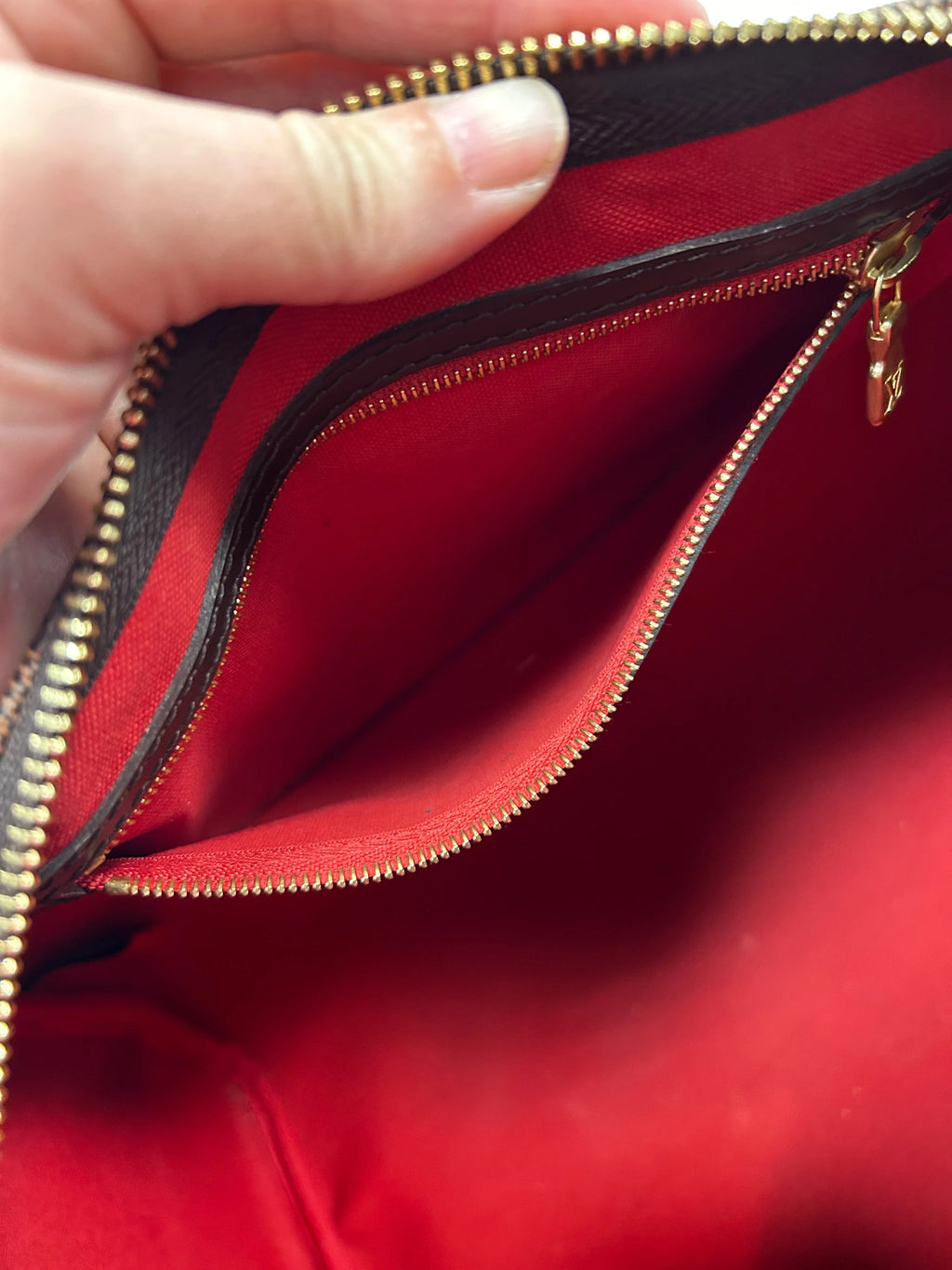 Handbag Luxury Designer By Louis Vuitton, Size: Large