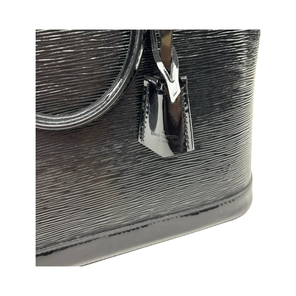 Handbag Luxury Designer By Louis Vuitton In Black, Size:Large
