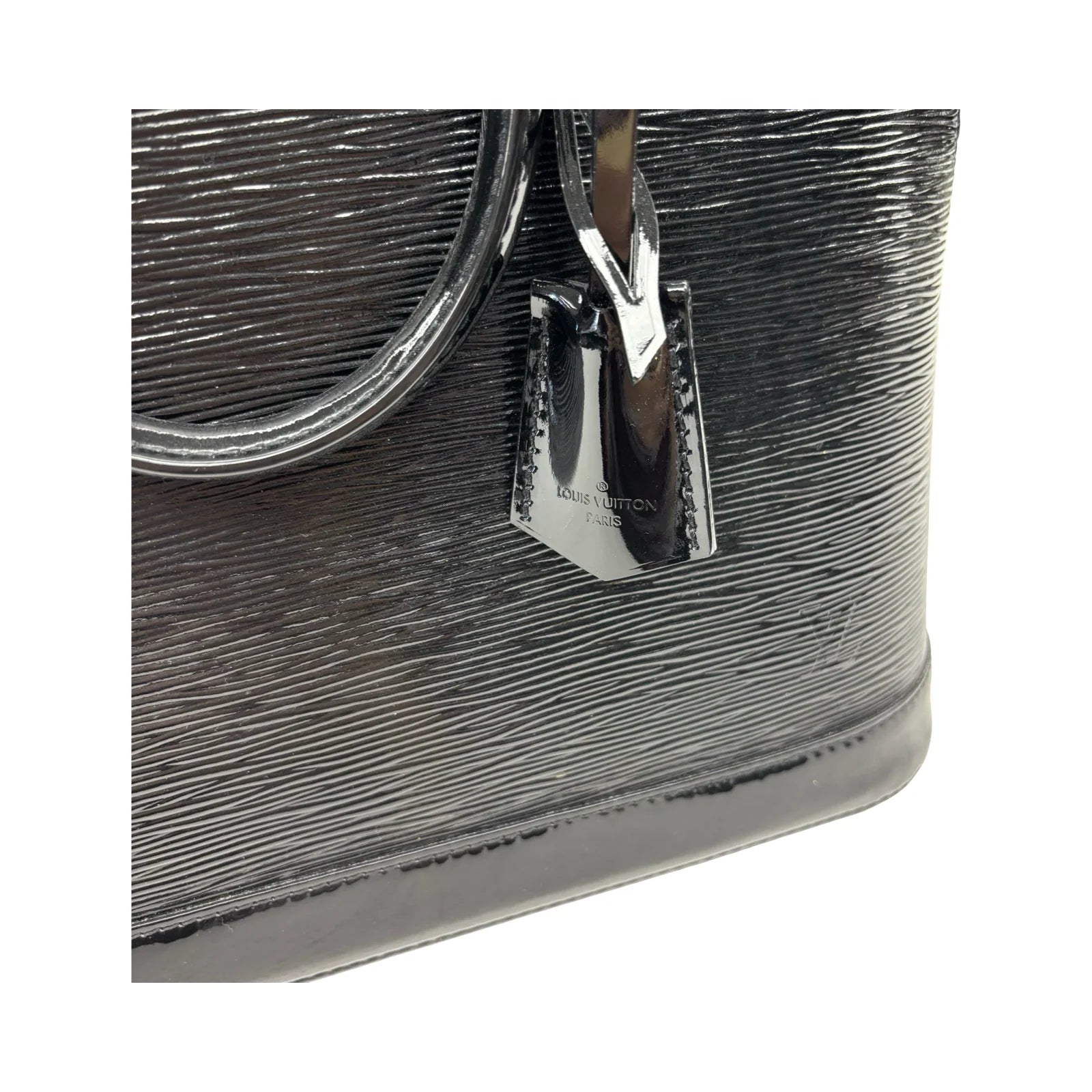 Handbag Luxury Designer By Louis Vuitton In Black, Size:Large