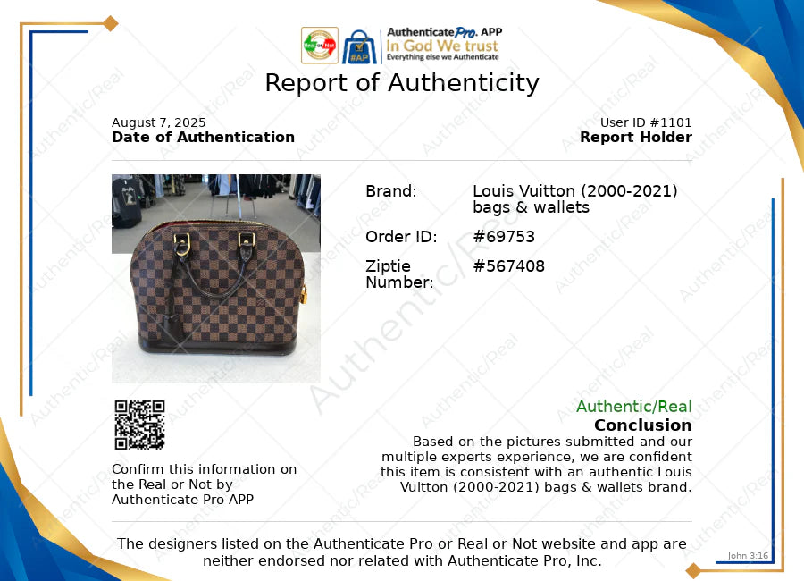 Handbag Luxury Designer By Louis Vuitton In Brown, Size:Medium