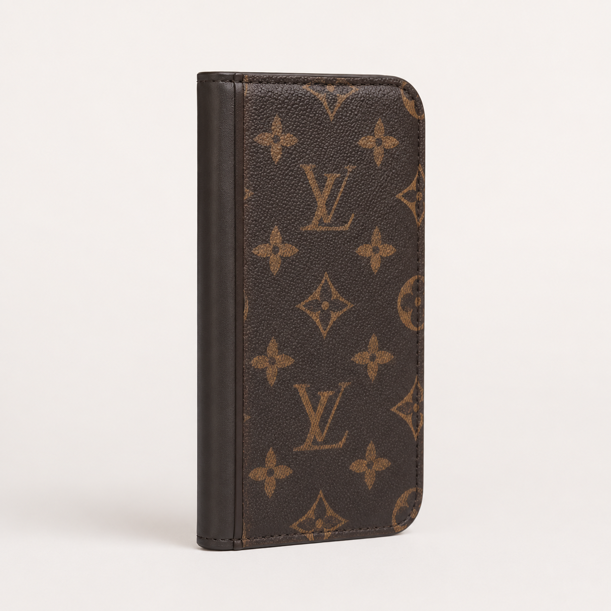 Vintage Monogram Folio Wallet iPhone Case