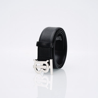 BB Belt with Silver Buckle