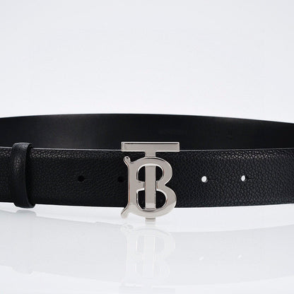 BB Belt with Silver Buckle