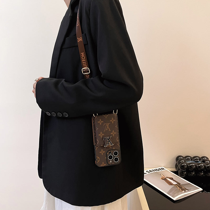 Luxury Card Bag Chain iPhone Case