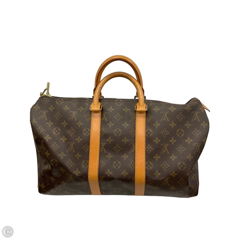 Duffle And Weekender Luxury Designer By Louis Vuitton, Size: Large