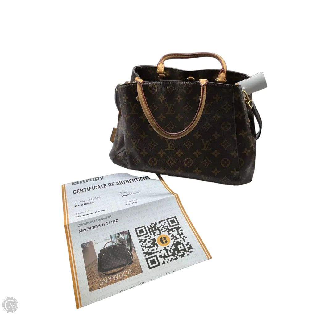 Handbag Luxury Designer By Louis Vuitton, Size: Medium
