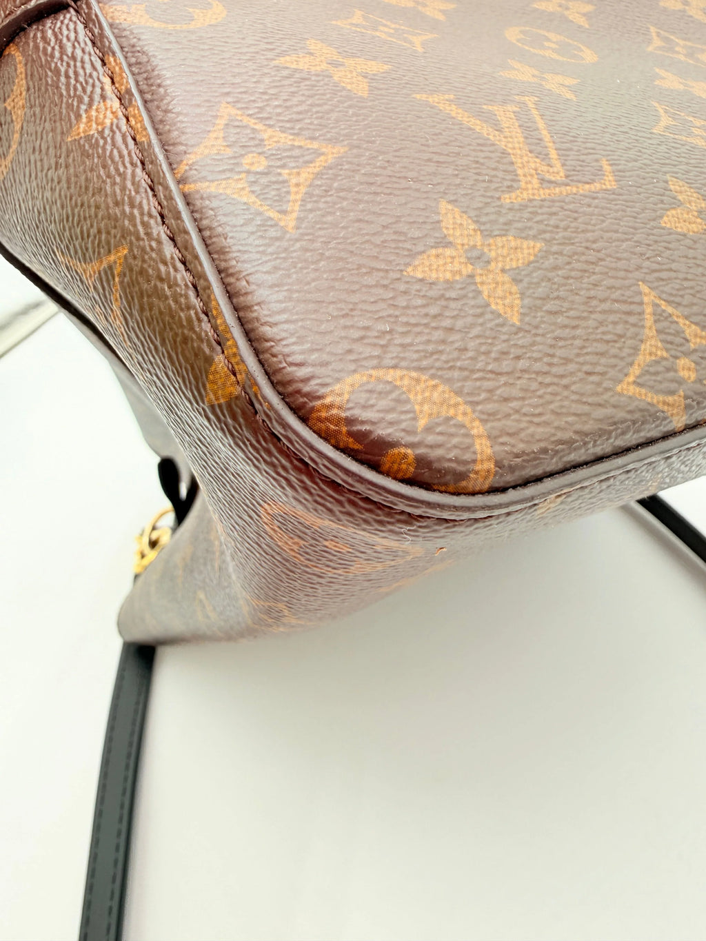 Crossbody Luxury Designer By Louis Vuitton In Black & Brown, Size:Medium