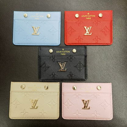 Lou Signature Slim Card Holder Wallet