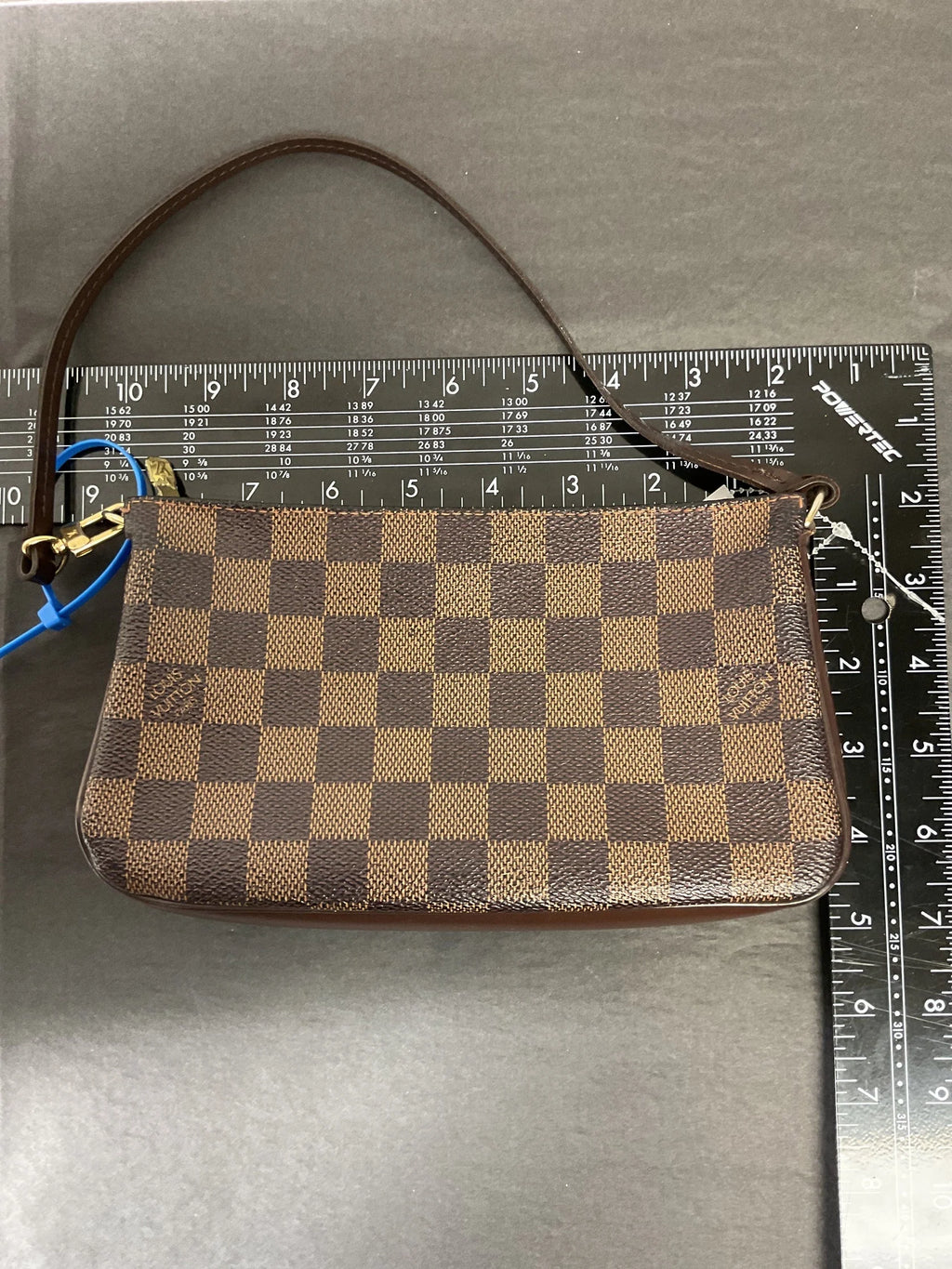 Handbag Luxury Designer By Louis Vuitton In Brown, Size:Small