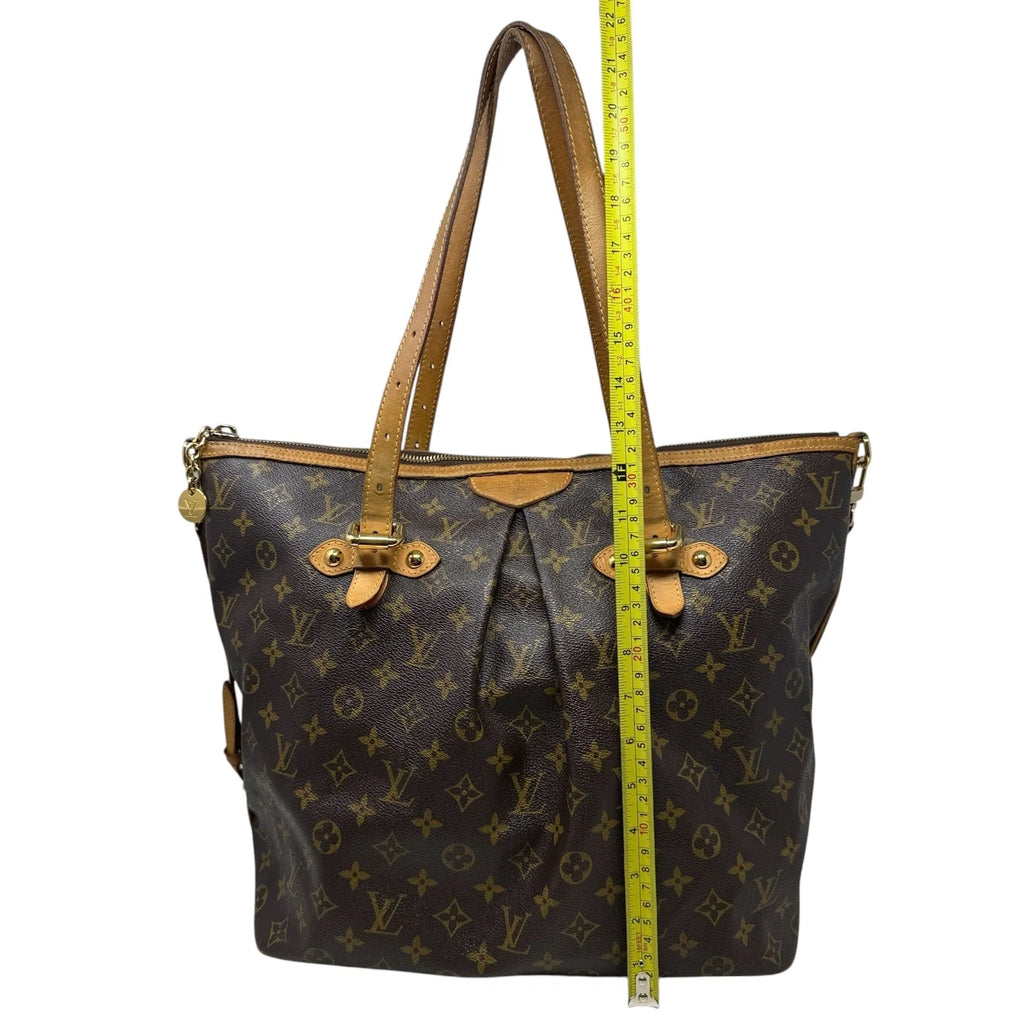 2011 Palermo GM Monogram Canvas Tote Bag Luxury Designer By Louis Vuitton, Size: Large