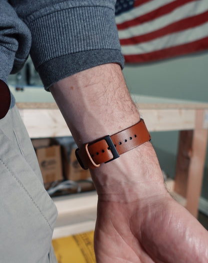 Full-Grain Leather Watch Strap