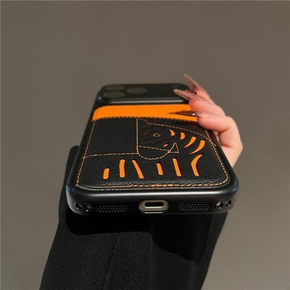 2026 New Premium Leather Card Slot iPhone Case – Limited Edition Year of the Horse